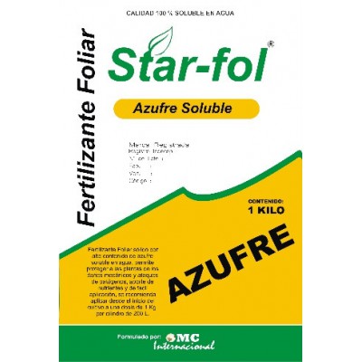 Star-fol Azufre x 1 Kg